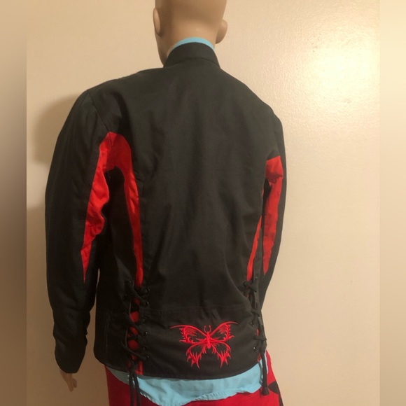 Woman’s Revolution textile Med. motorcycle jacket - Picture 3 of 8